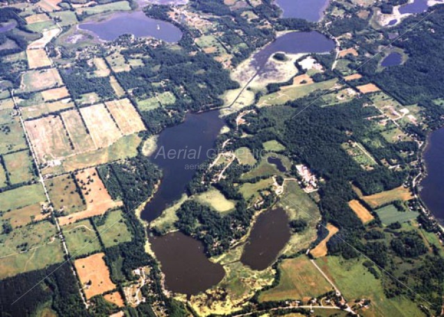 Wilkinson Lake & Cloverdale Lake in Barry County, Michigan